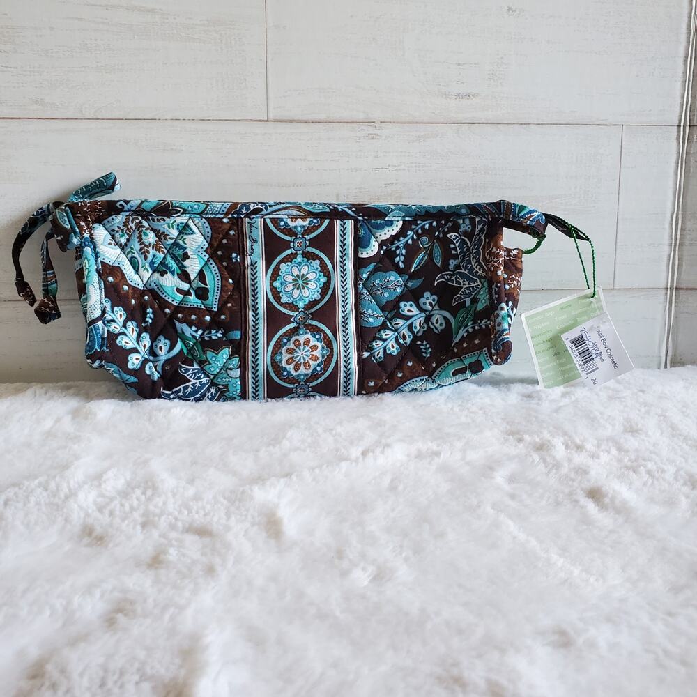 Vera Bradley NWT small Bow Cosmetic Bag